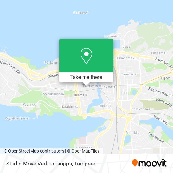 Studio Move Verkkokauppa map