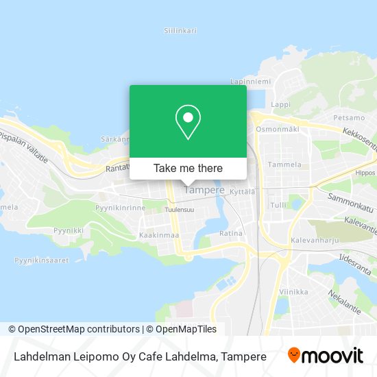 Lahdelman Leipomo Oy Cafe Lahdelma map