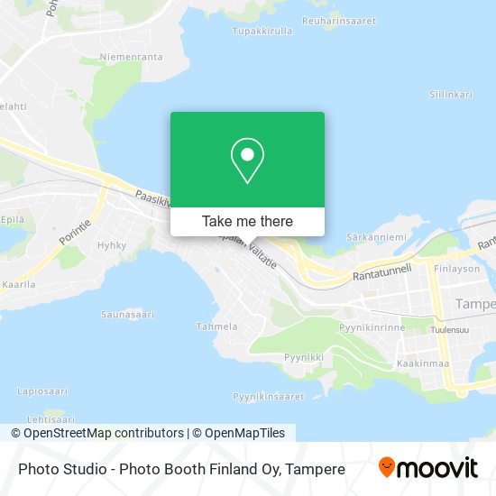 Photo Studio - Photo Booth Finland Oy map