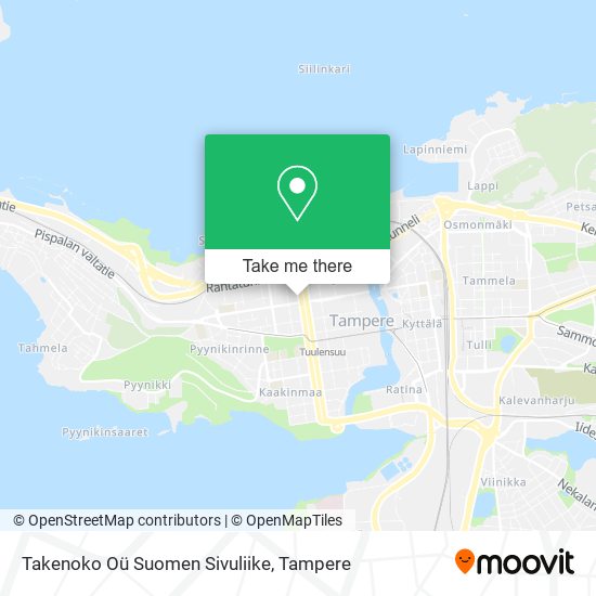 Takenoko Oü Suomen Sivuliike map