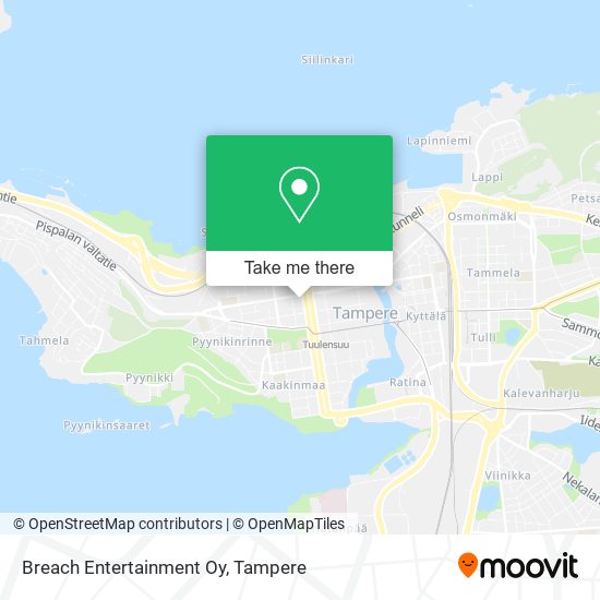 Breach Entertainment Oy map