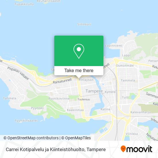 Carrei Kotipalvelu ja Kiinteistöhuolto map