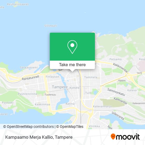 Kampaamo Merja Kallio map