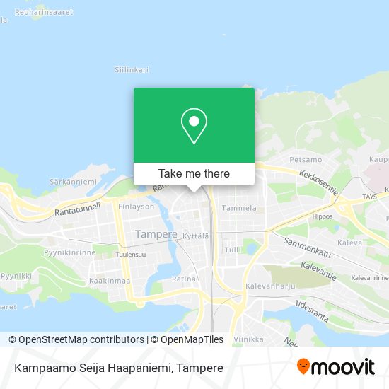 Kampaamo Seija Haapaniemi map