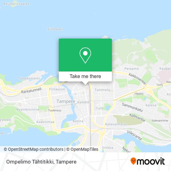 Ompelimo Tähtitikki map