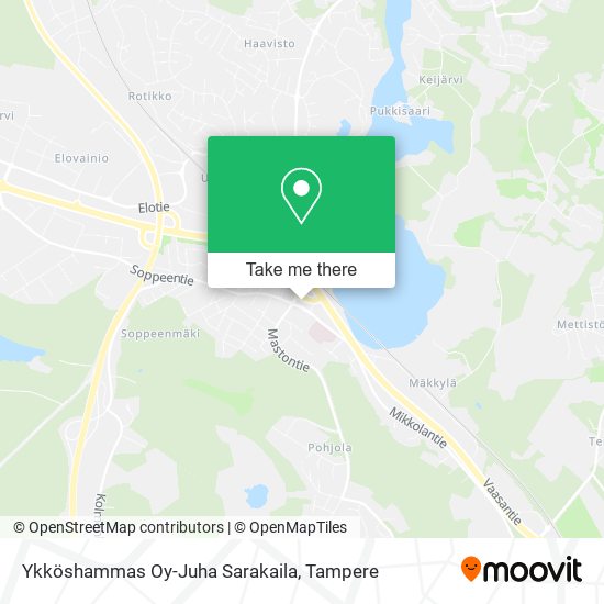 Ykköshammas Oy-Juha Sarakaila map
