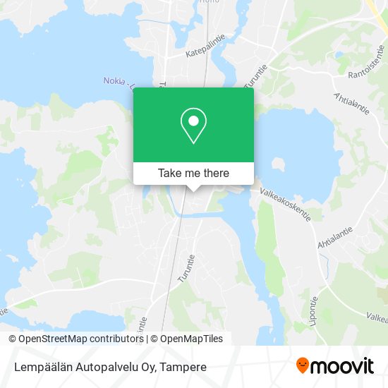 Lempäälän Autopalvelu Oy map