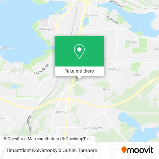 Timanttiset Koivistonkylä Outlet map
