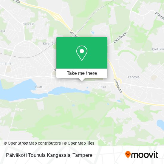 Päiväkoti Touhula Kangasala map