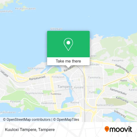 Kuuloxi Tampere map