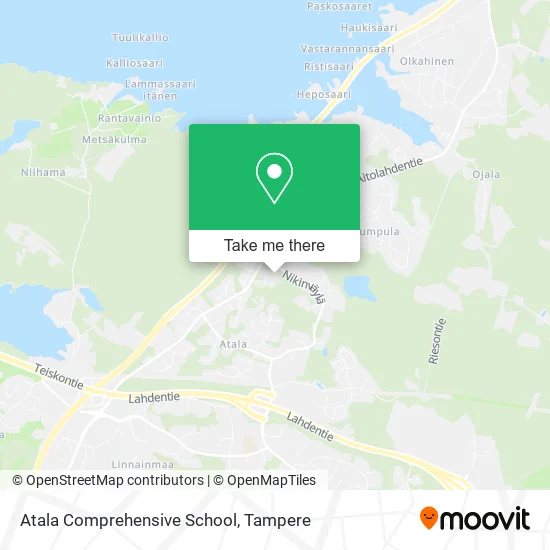 Atala Comprehensive School map