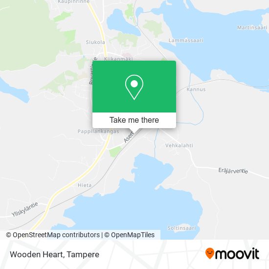 Wooden Heart map