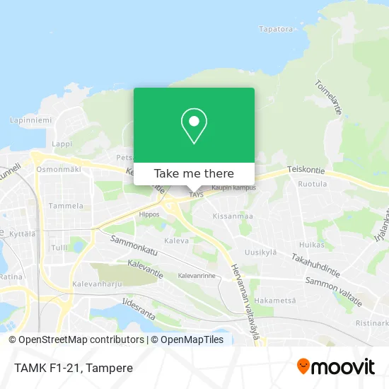 TAMK F1-21 map
