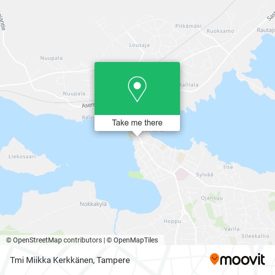 Tmi Miikka Kerkkänen map