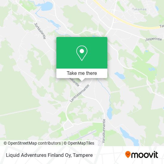 Liquid Adventures Finland Oy map