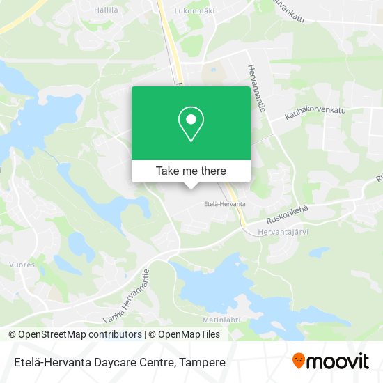 Etelä-Hervanta Daycare Centre map