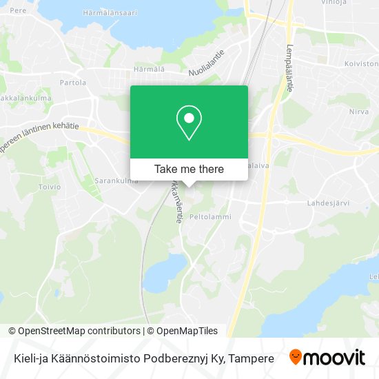 Kieli-ja Käännöstoimisto Podbereznyj Ky map