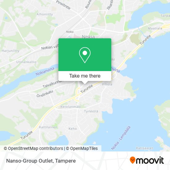 Nanso-Group Outlet map