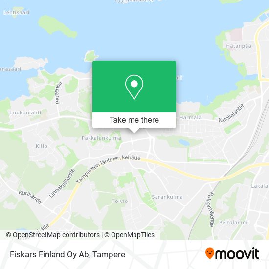 Fiskars Finland Oy Ab map