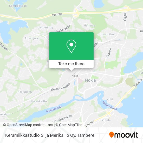 Keramiikkastudio Silja Merikallio Oy map