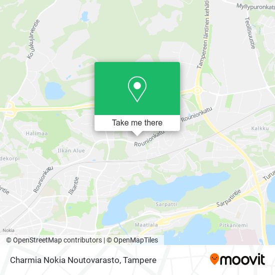 Charmia Nokia Noutovarasto map
