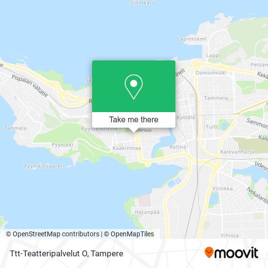 Ttt-Teatteripalvelut O map