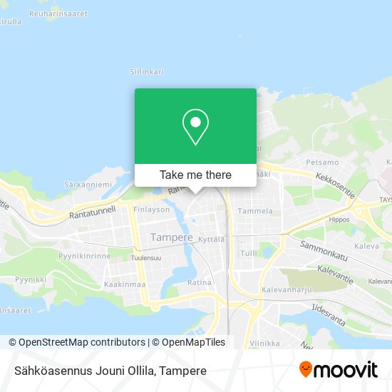 Sähköasennus Jouni Ollila map