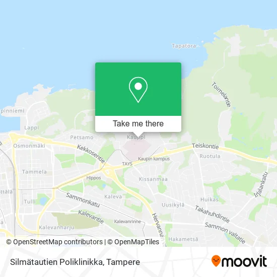 Silmätautien Poliklinikka map