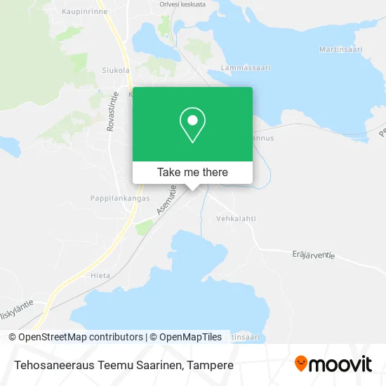 Tehosaneeraus Teemu Saarinen map
