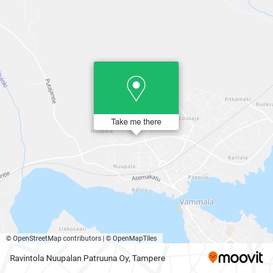 Ravintola Nuupalan Patruuna Oy map