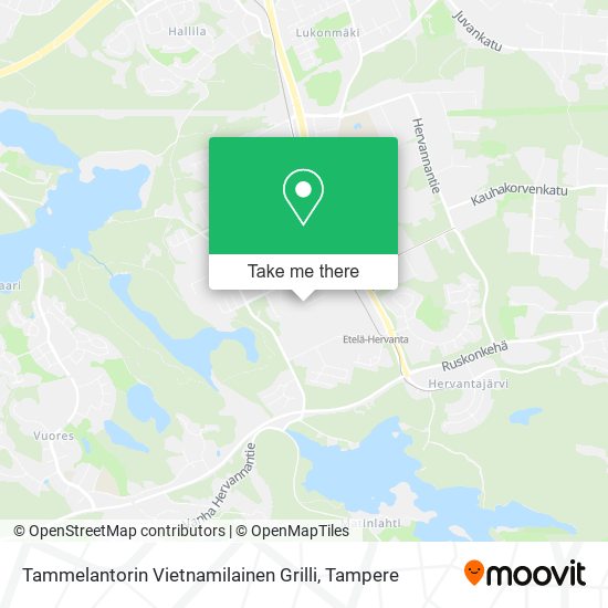 Tammelantorin Vietnamilainen Grilli map