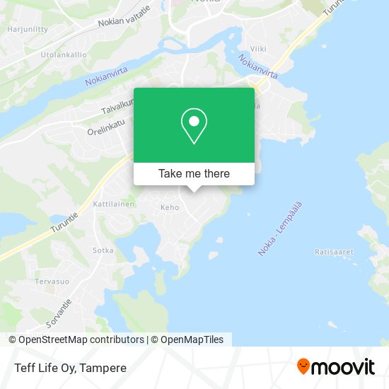 Teff Life Oy map