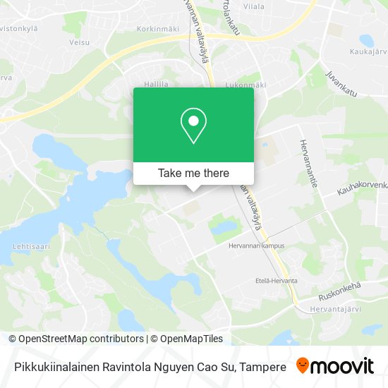 Pikkukiinalainen Ravintola Nguyen Cao Su map