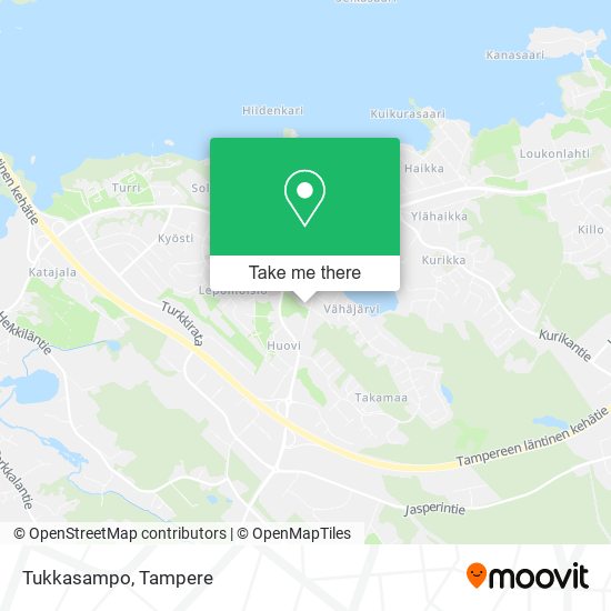 Tukkasampo map