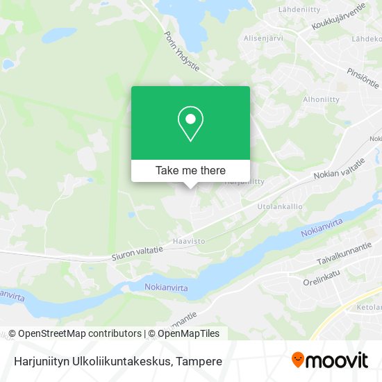 Harjuniityn Ulkoliikuntakeskus map
