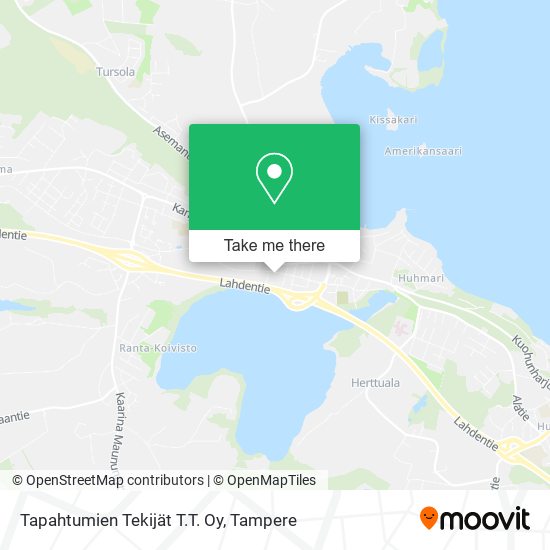 Tapahtumien Tekijät T.T. Oy map