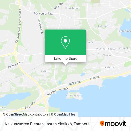 Kalkunvuoren Pienten Lasten Yksikkö map