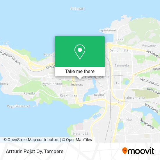 Artturin Pojat Oy map