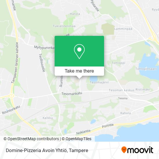 Domine-Pizzeria Avoin Yhtiö map