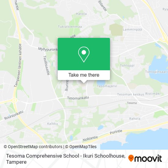 Tesoma Comprehensive School - Ikuri Schoolhouse map