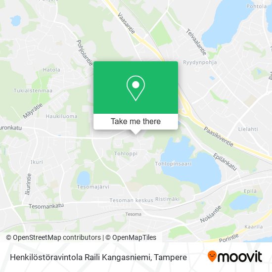 Henkilöstöravintola Raili Kangasniemi map
