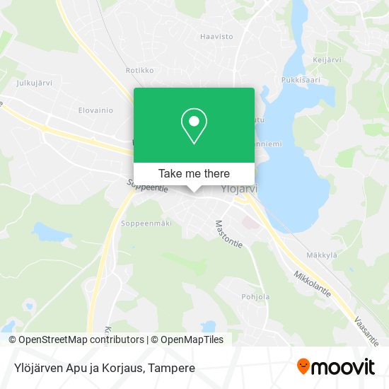 Ylöjärven Apu ja Korjaus map