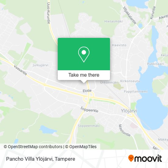 Pancho Villa Ylöjärvi map