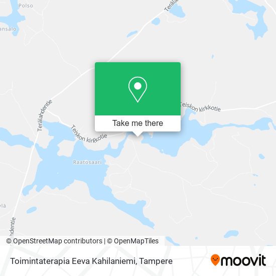 Toimintaterapia Eeva Kahilaniemi map