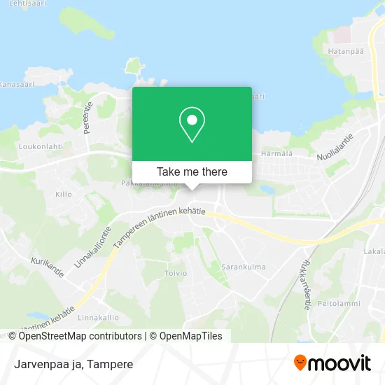 Jarvenpaa ja map