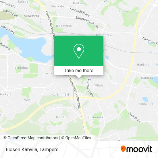 Elosen Kahvila map