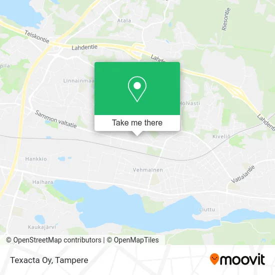 Texacta Oy map