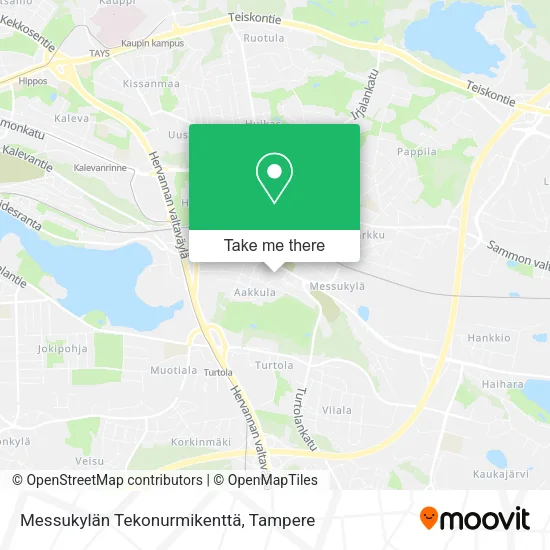 Messukylän Tekonurmikenttä map