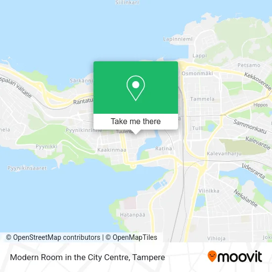 Modern Room in the City Centre map