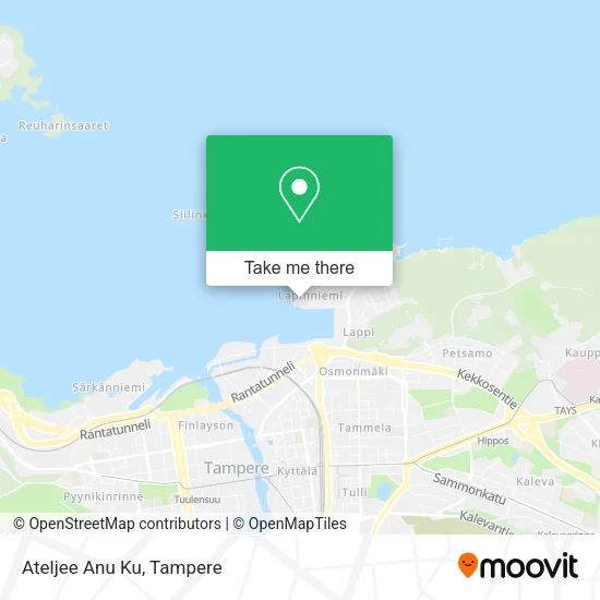 Ateljee Anu Ku map